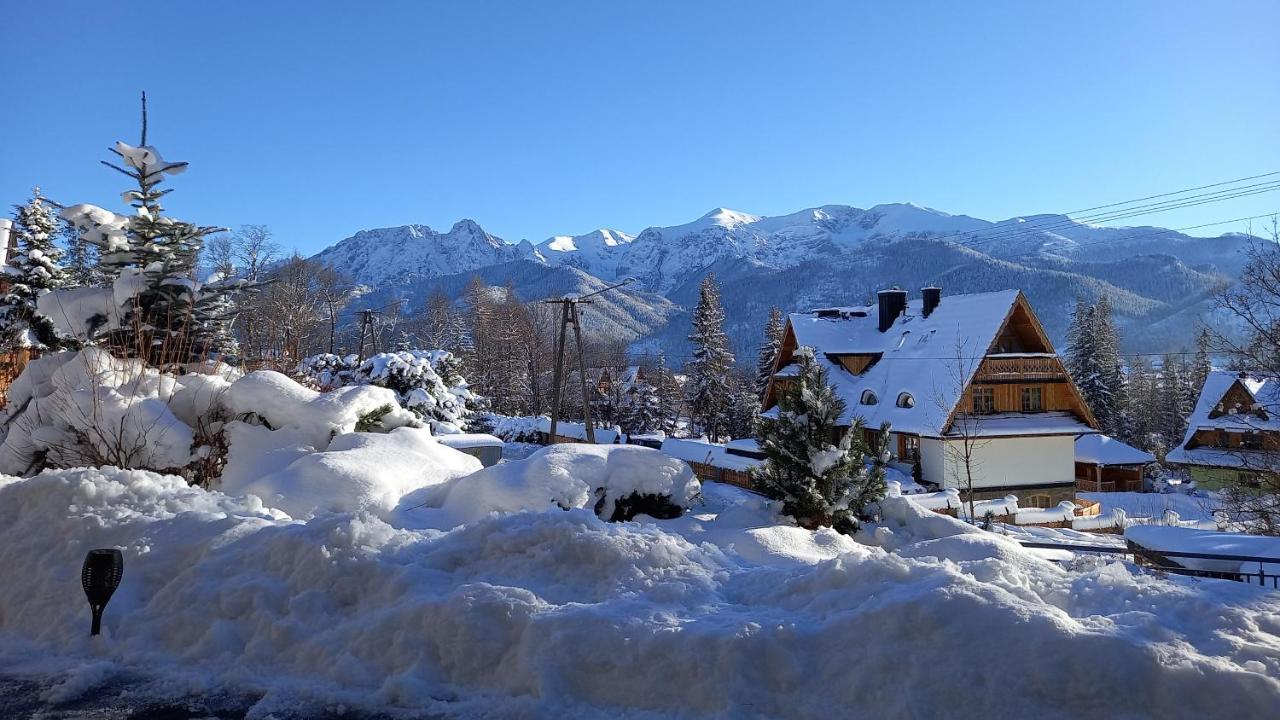 Apartament Z Widokowym Tarasem Na Tatry Apartman Kościelisko Kültér fotó