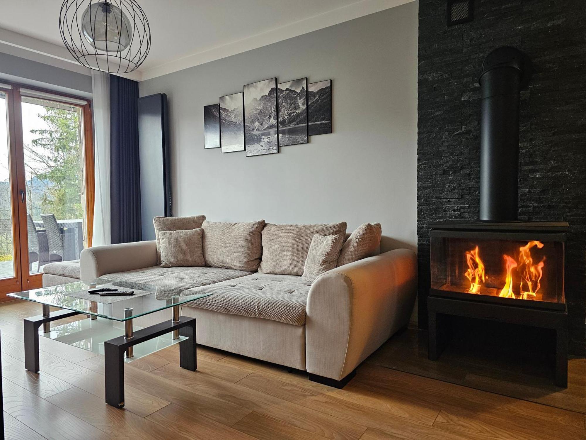 Apartament Z Widokowym Tarasem Na Tatry Apartman Kościelisko Kültér fotó